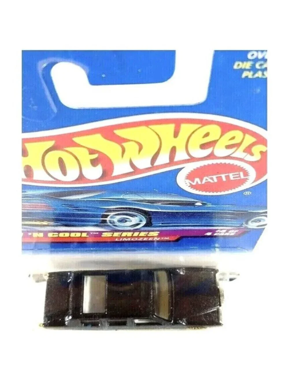 Vintage Die Cast Hot Wheels 1997 Limozeen #716 LOW 'N COOL Series #4/4 Car 4+